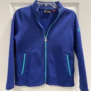 Spyder Kids Blue Zip Up Jacket